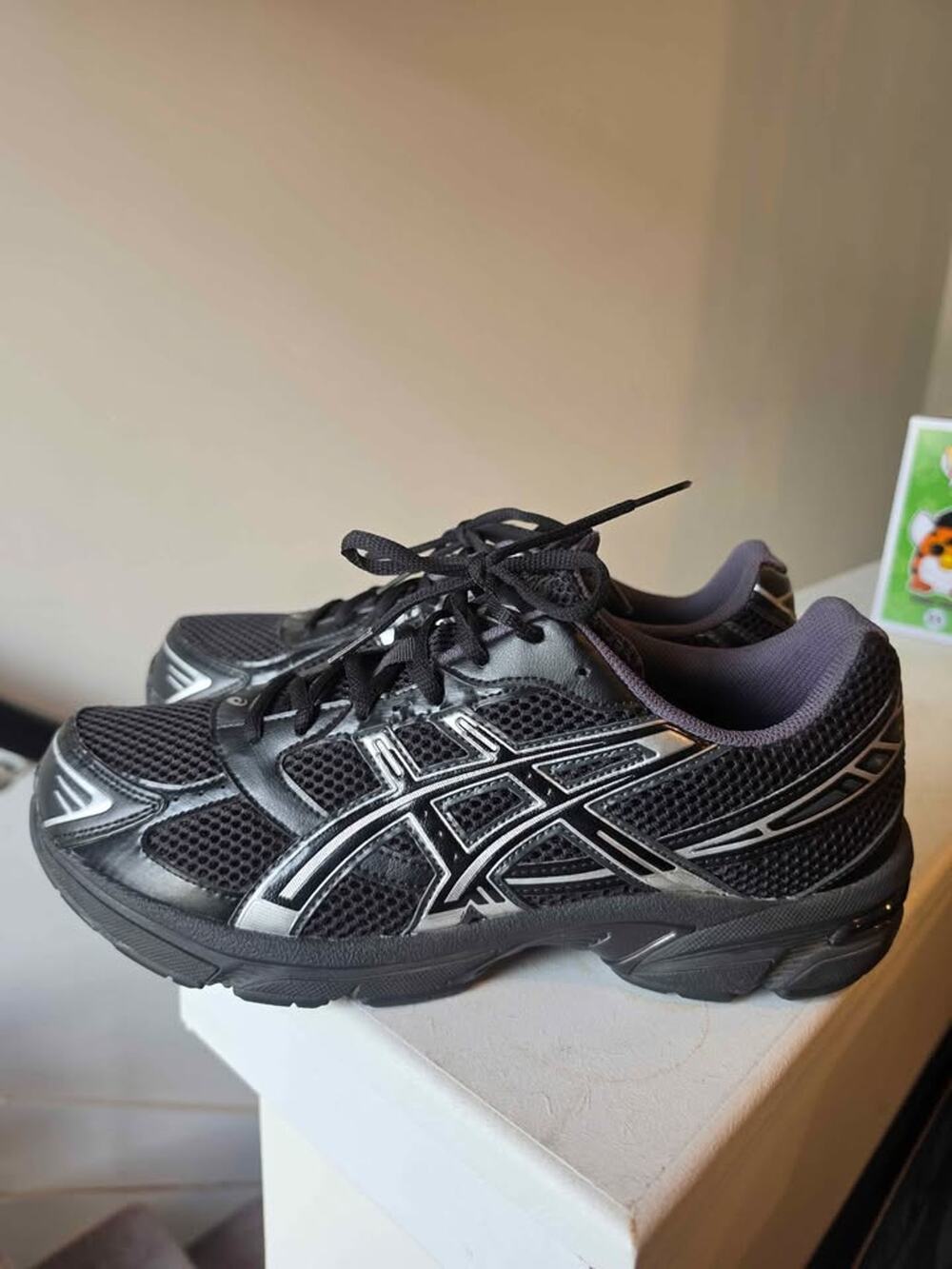 ASICS GEL-1130 Black Pure Silver Men’s Sneakers